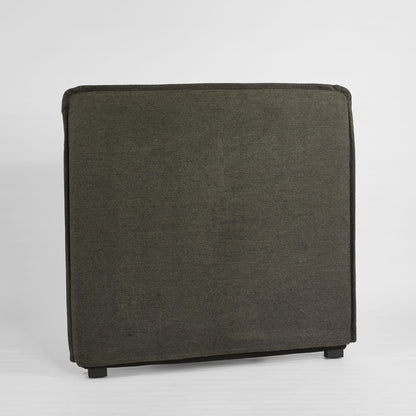 Slip Cover Only - Coolum Bedhead Single Charcoal