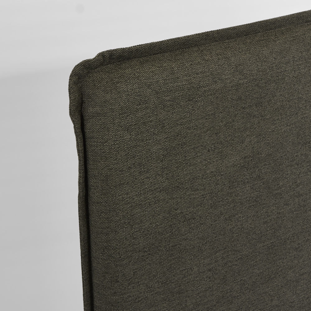 Slip Cover Only - Coolum Bedhead Single Charcoal