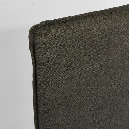 Slip Cover Only - Coolum Bedhead Single Charcoal