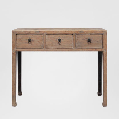 Henan 110cm Console Table with Drawers 130 Years Old