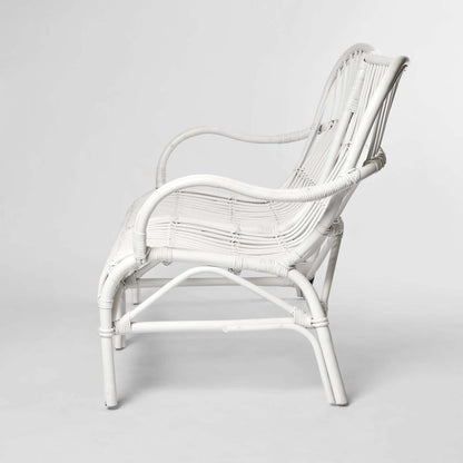 Seville Rattan Two Seater White