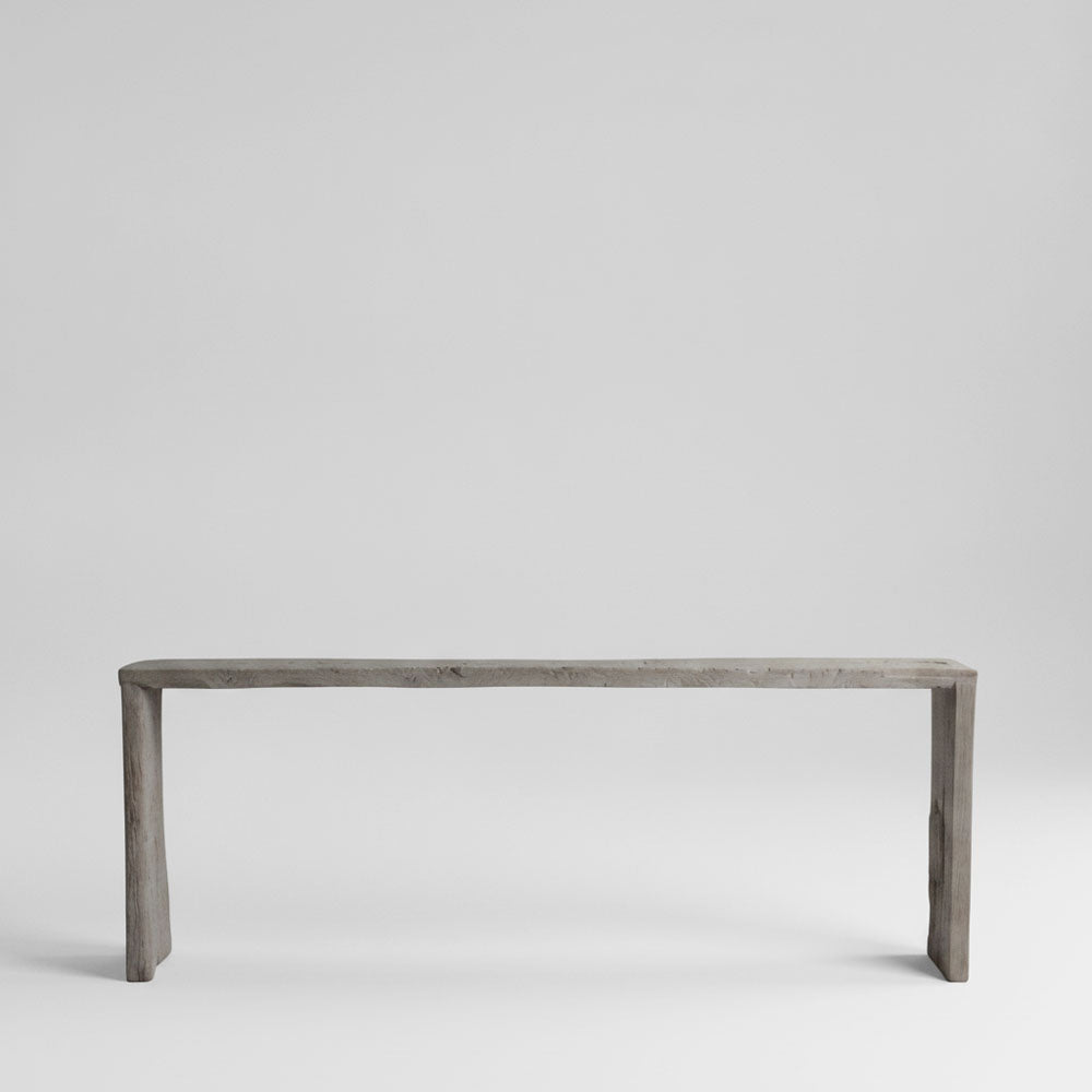 Console in Recycled Elm