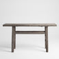 120 Years Old Elm Wood Console No. 3