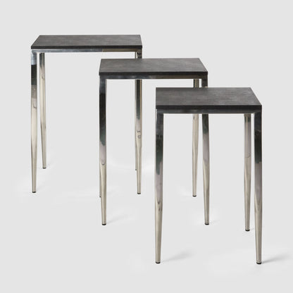 Alor Set 3 Shagreen Tables