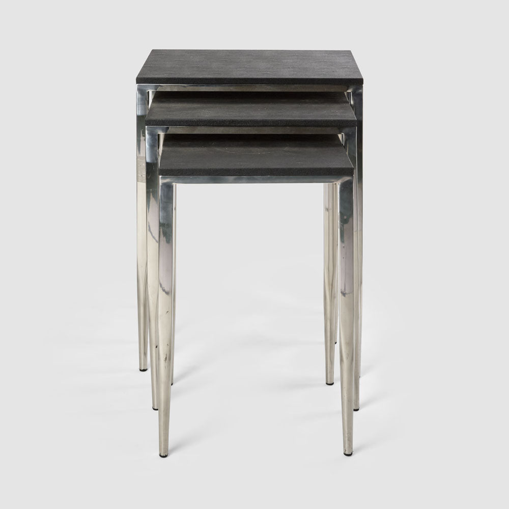 Alor Set 3 Shagreen Tables