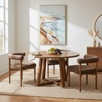 Denver Oak Dining Table 140cm