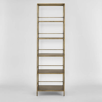 Burnley Shelf 5 Tier Brass
