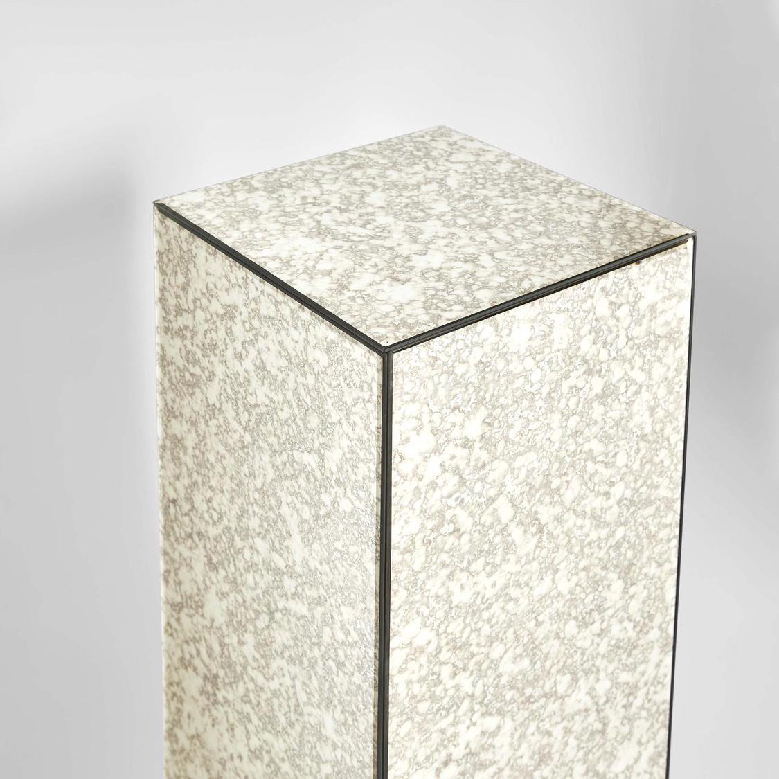 Plinth 100cm Antique Mirror