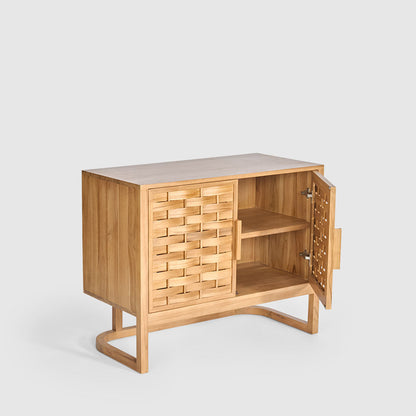 Weave Buffet Base Natural