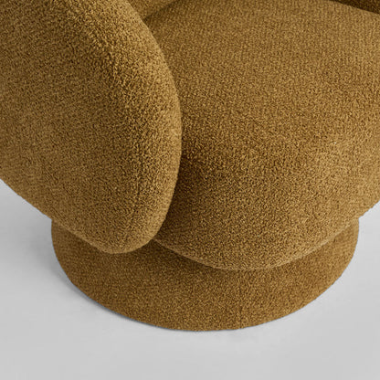Selena Swivel Chair Cinnamon