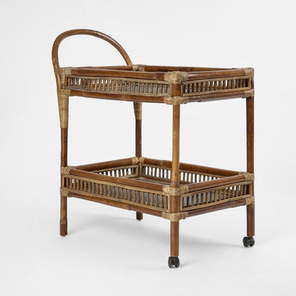 Rattan Bar Cart