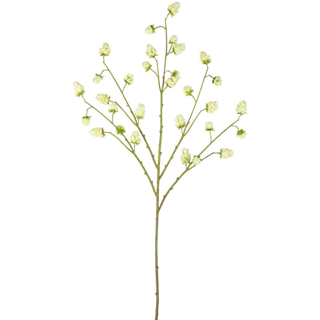 Hop Flower Spray 112cm White