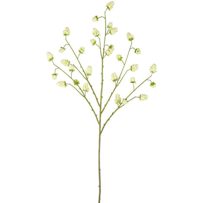 Hop Flower Spray 112cm White