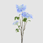 Lace cap Hydrangea Spray 70cm Blue