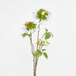 Lace cap Hydrangea Spray 70cm White