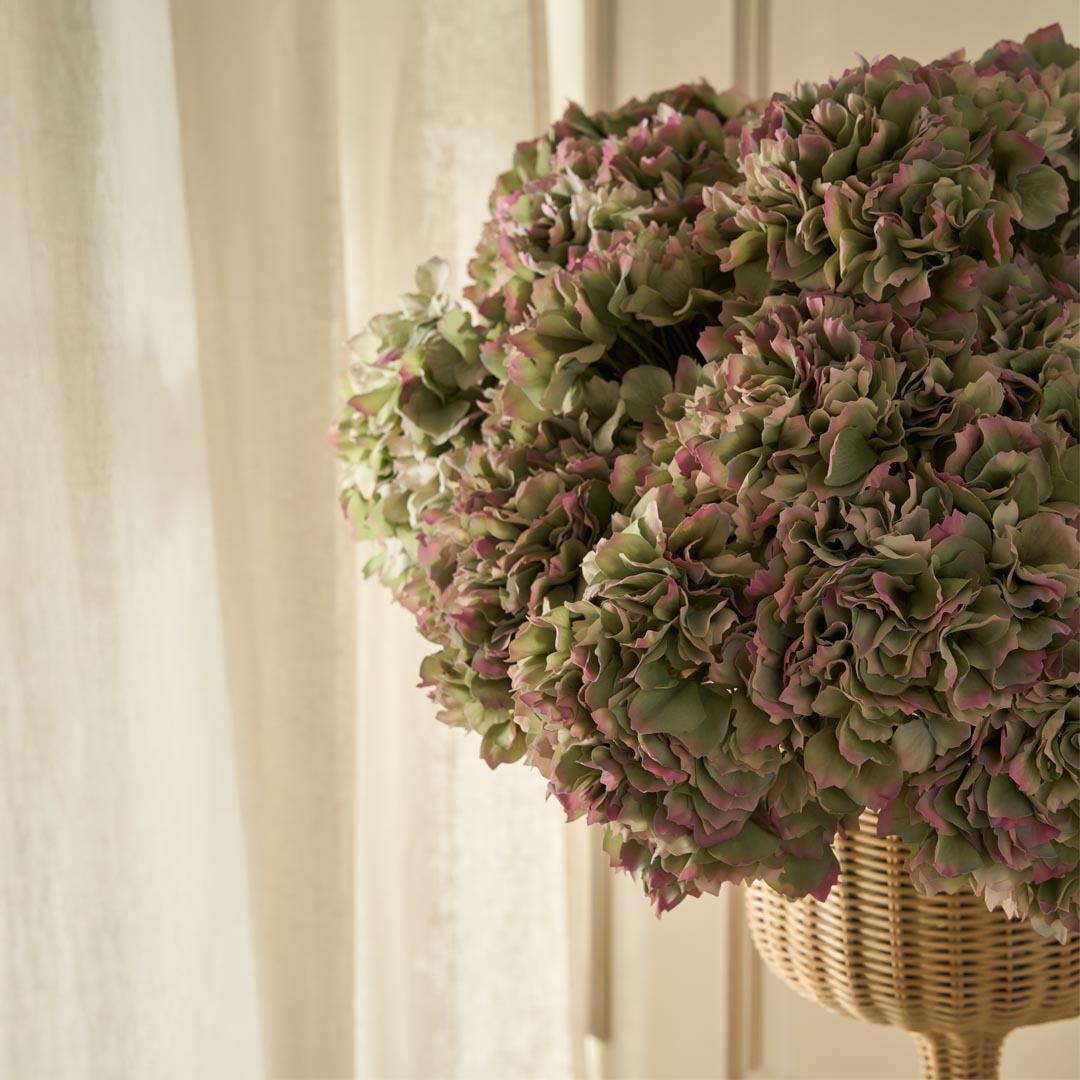 Hydrangea Stem Soft Touch 50cm Green