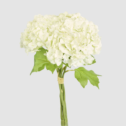 Hydrangea Real Touch Mini Posy White