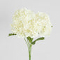 Hydrangea Real Touch 5 Head Bunch White