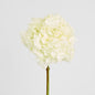 Hydrangea Ball Head Stem 48cm White