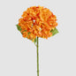 Hydrangea Flower Stem 48cm Orange 6 pcs