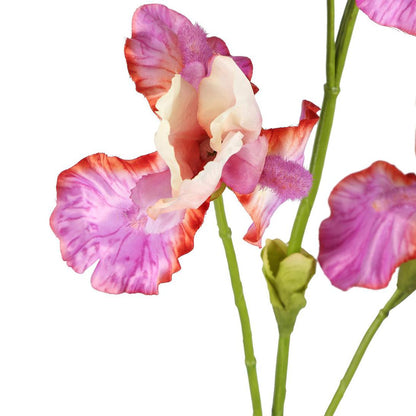 Iris Spray 102cm Lavender/Cream 6 pcs