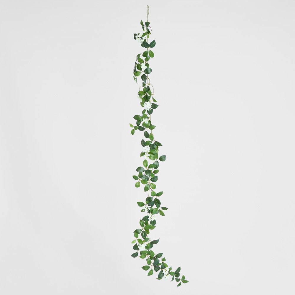 Star Jasmine Garland 1.78m Cream