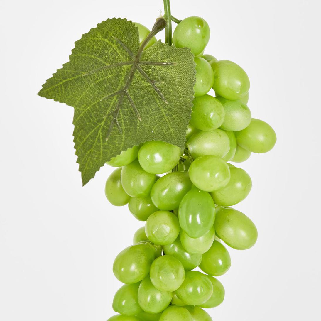 Artificial Green Grape bunch with 85 grapes 3 pcs