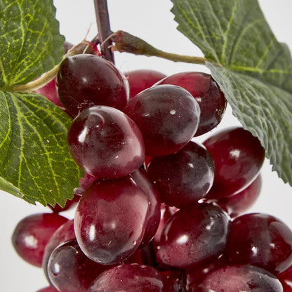 Artificial Purple black Grape bunch with 85 grapes 3 pcs