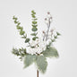 Silver White Berry Pick With Spinning Gum 26cm 18 pcs