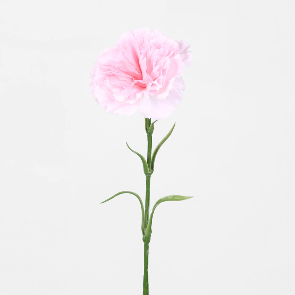 Real Touch Carnation Stem Pink 18 pcs