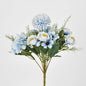 Mixed Flower Spray Blue 6 pcs