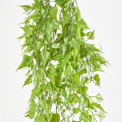 Hanging Leaf Bush Green 12 pcs