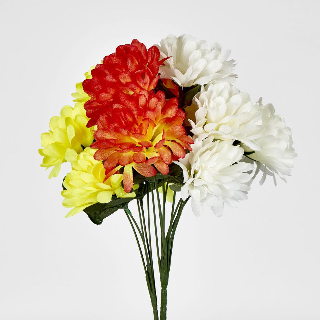 Chrysanthemum Bush 3 Colours Box of 60 30 pcs