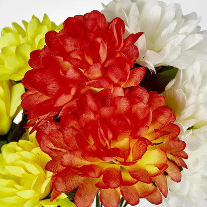 Chrysanthemum Bush 3 Colours Box of 60 30 pcs