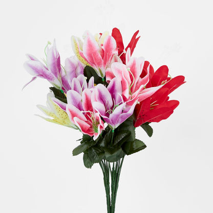 Tiger Lily Bush Asstd Colours Box of 60 30 pcs