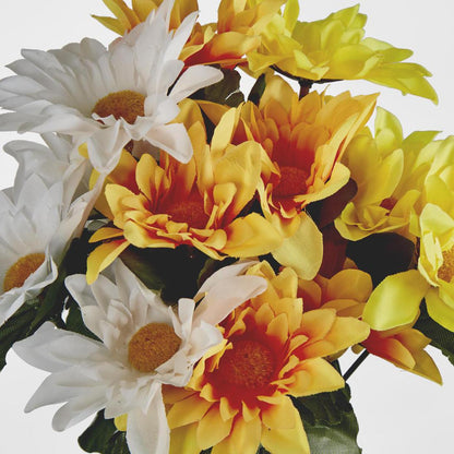 Sunflower Gerbera Daisy Bush Asstd Box of 60 30 pcs