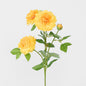 Peony Spray With 3 Heads Yellow 6 pcs