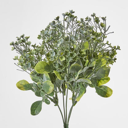 Mixed Leaf Bush Green 3 pcs