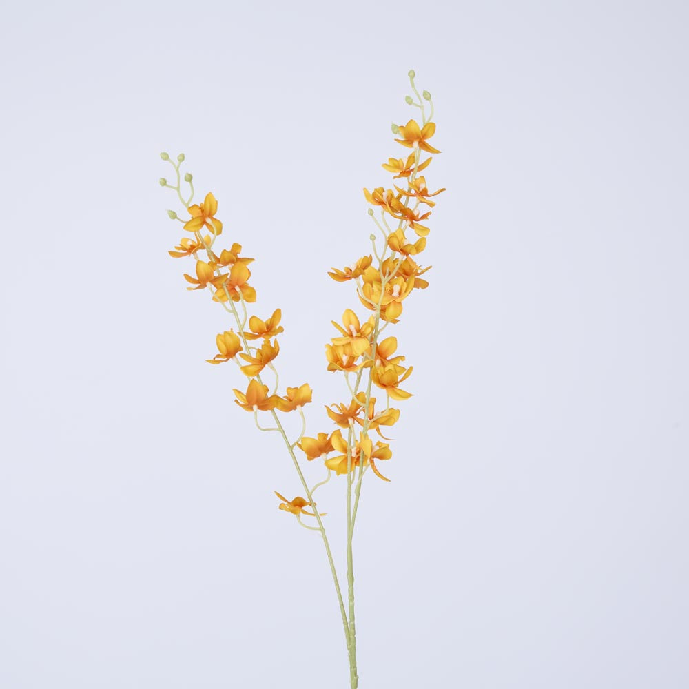 Dendrobium Orchid Spray Orange 6 pcs