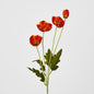 Mini Poppy Spray Orange 18 pcs