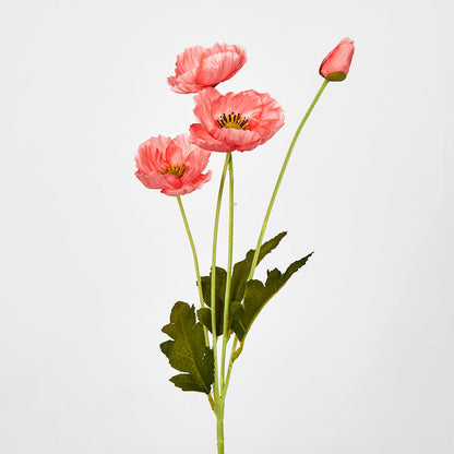 Mini Poppy Spray Pink 18 pcs