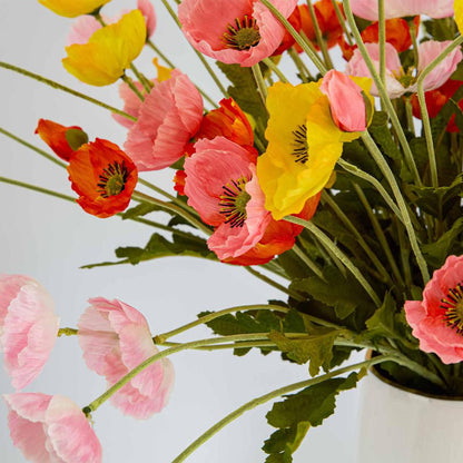 Mini Poppy Spray Pink 18 pcs