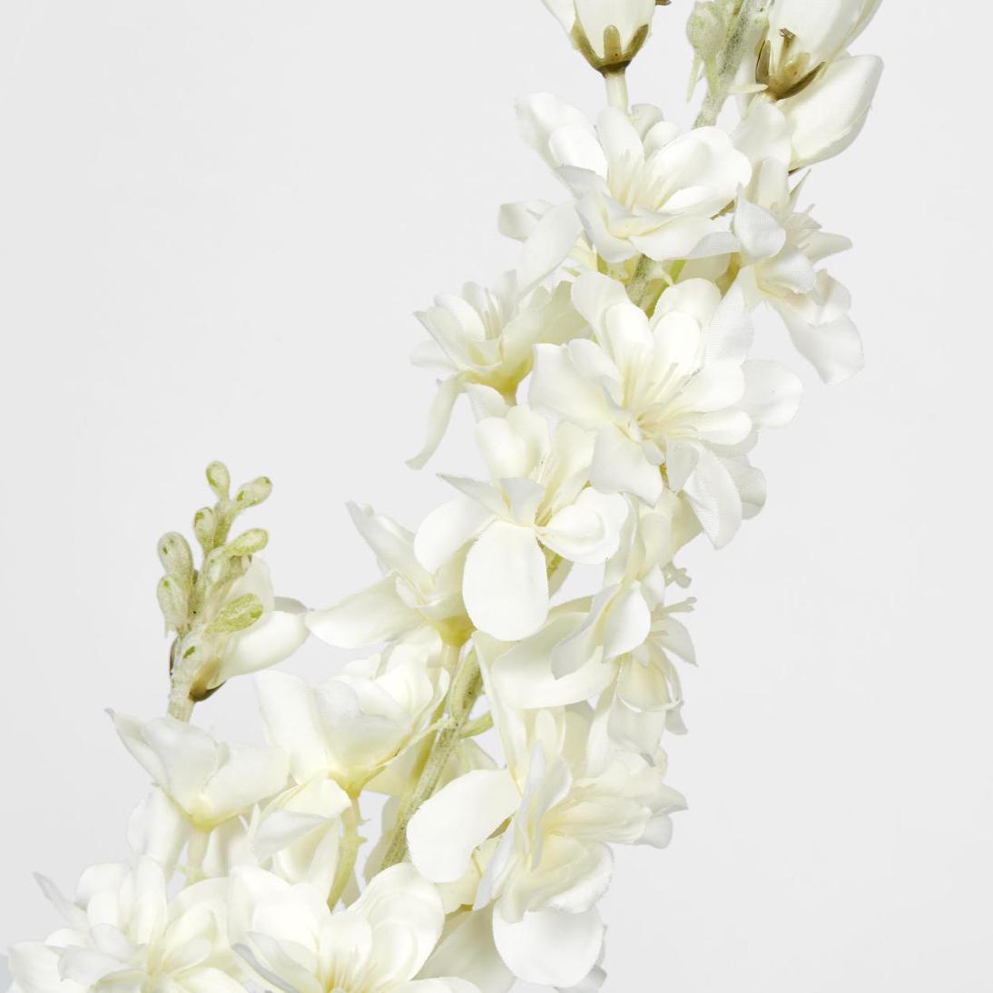 Delphinium 85cm White 6 pcs