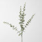Eucalyptus Flocked Spray 74cm Grey 12 pcs