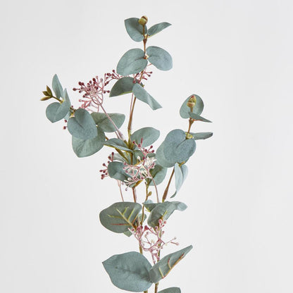 Seeded Eucalyptus Spray 67cm Green 12 pcs