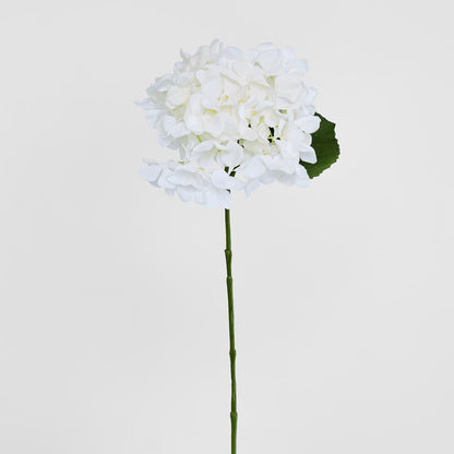 Hydrangea 47cm White 6 pcs