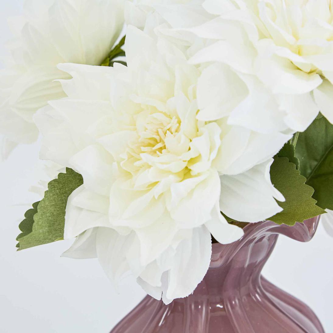 Dahlia 62cm White 6 pcs