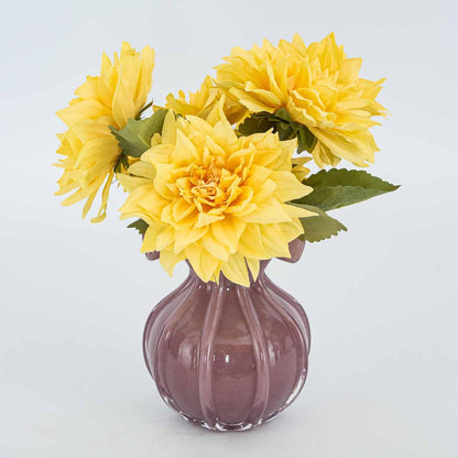 Dahlia 62cm Yellow 6 pcs