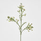 Wax Flower Cream 64cm 6 pcs