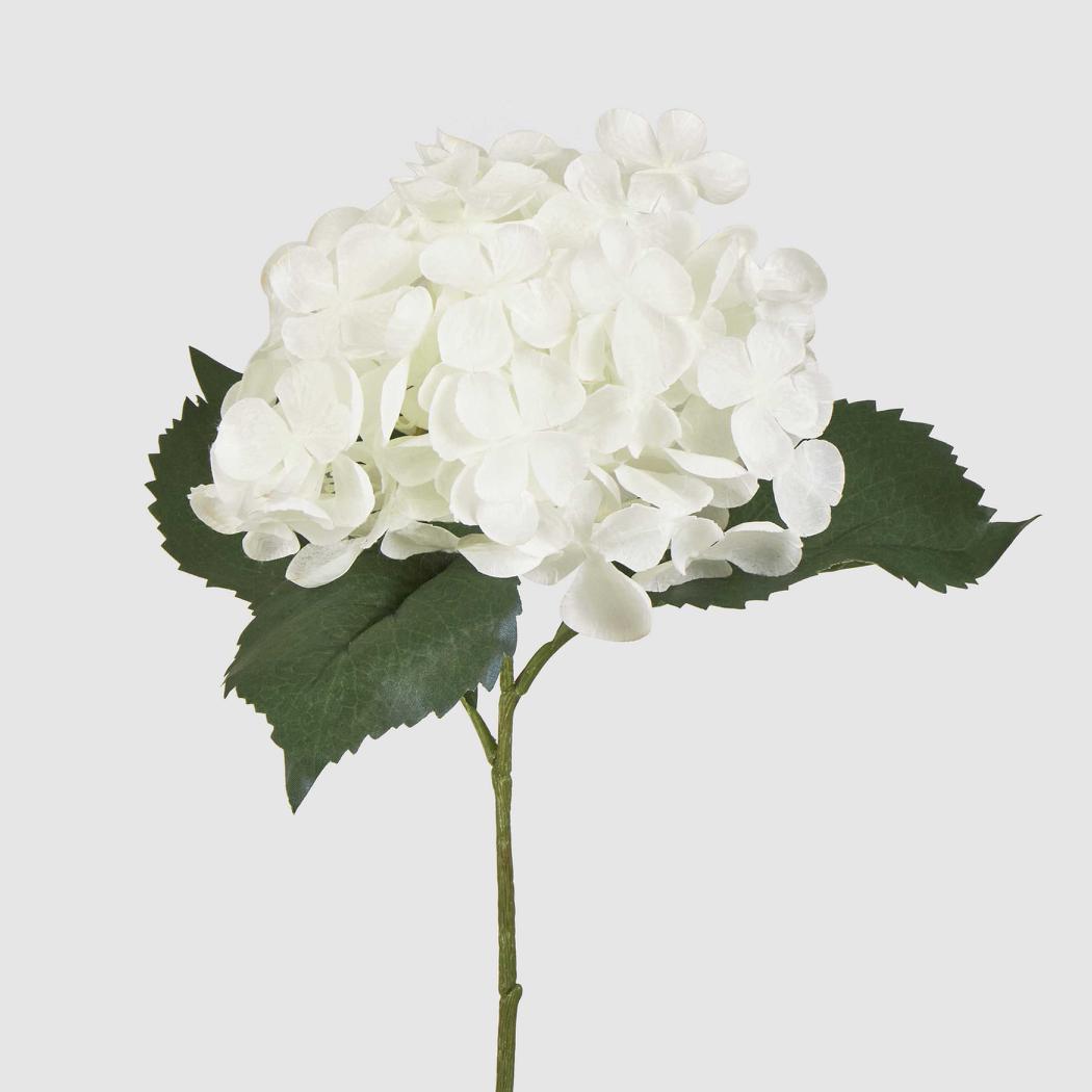 Hydrangea 62cm White 6 pcs